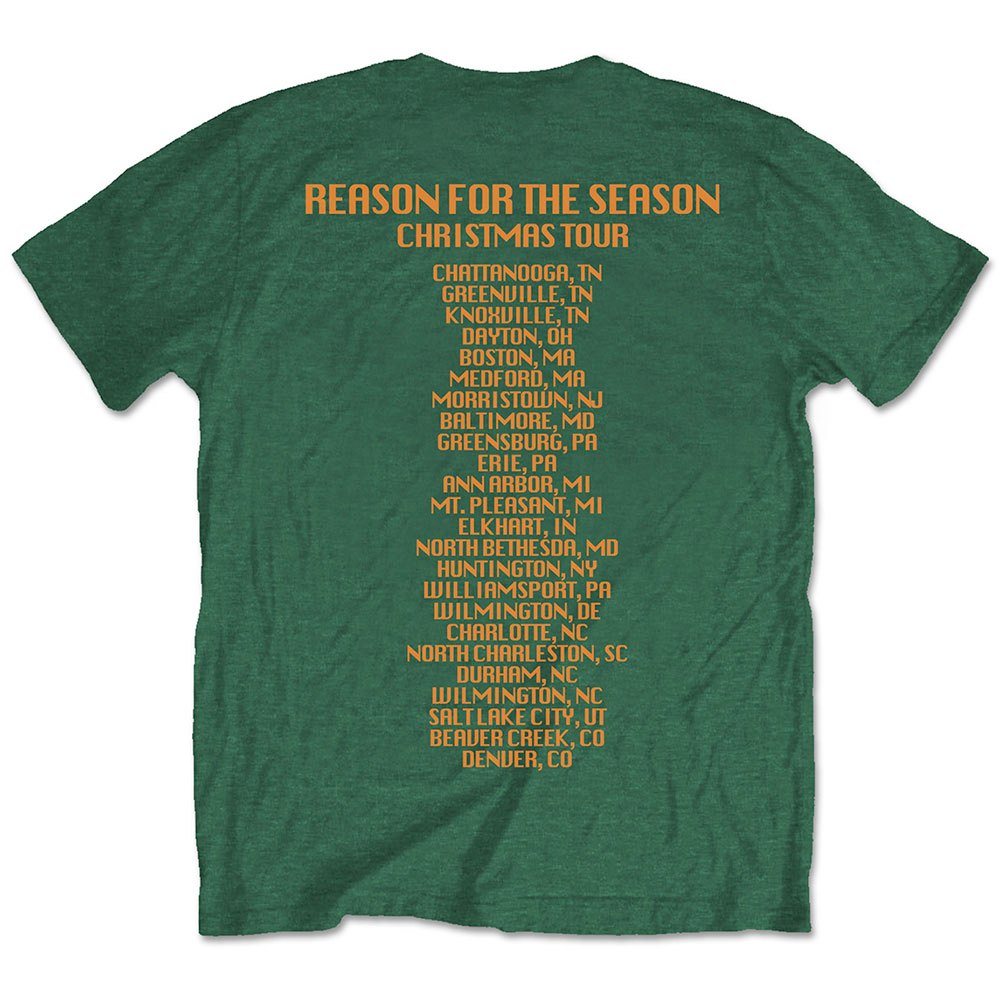 The Beach Boys - Xmas Album Tshirt Homme - Vert